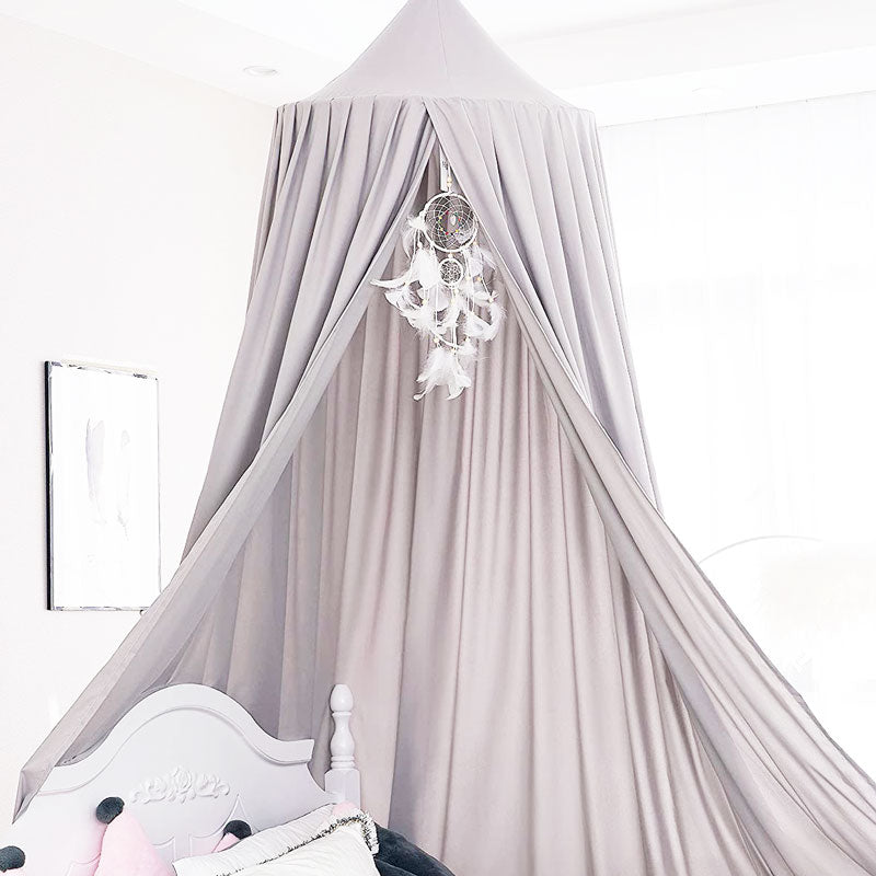 Grey nursery canopy best sale