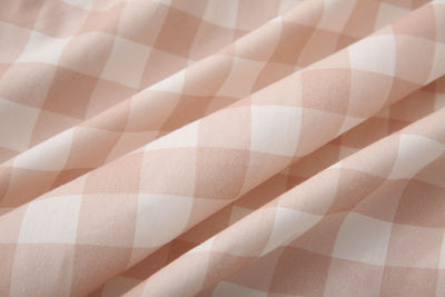 Gingham Fitted Bassinet Sheet front size - 80x50 cm closeup 1