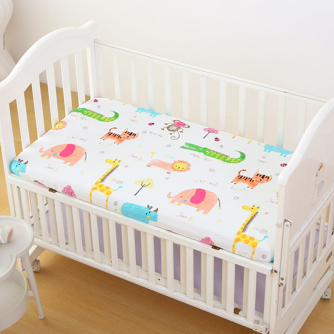 Jungle Fitted Cot Sheet