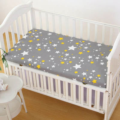 Stars Fitted Cot Sheet