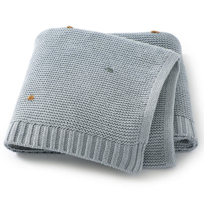 Vida Knit Baby Blanket. Size 90x70 cm folded 3