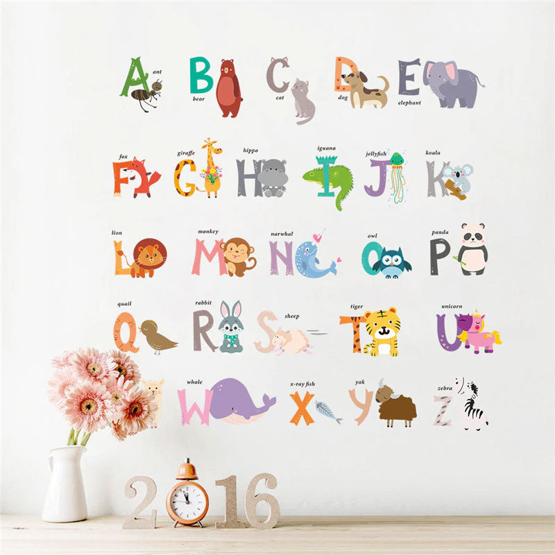 ABCD Baby Nursery Wall Stickers main