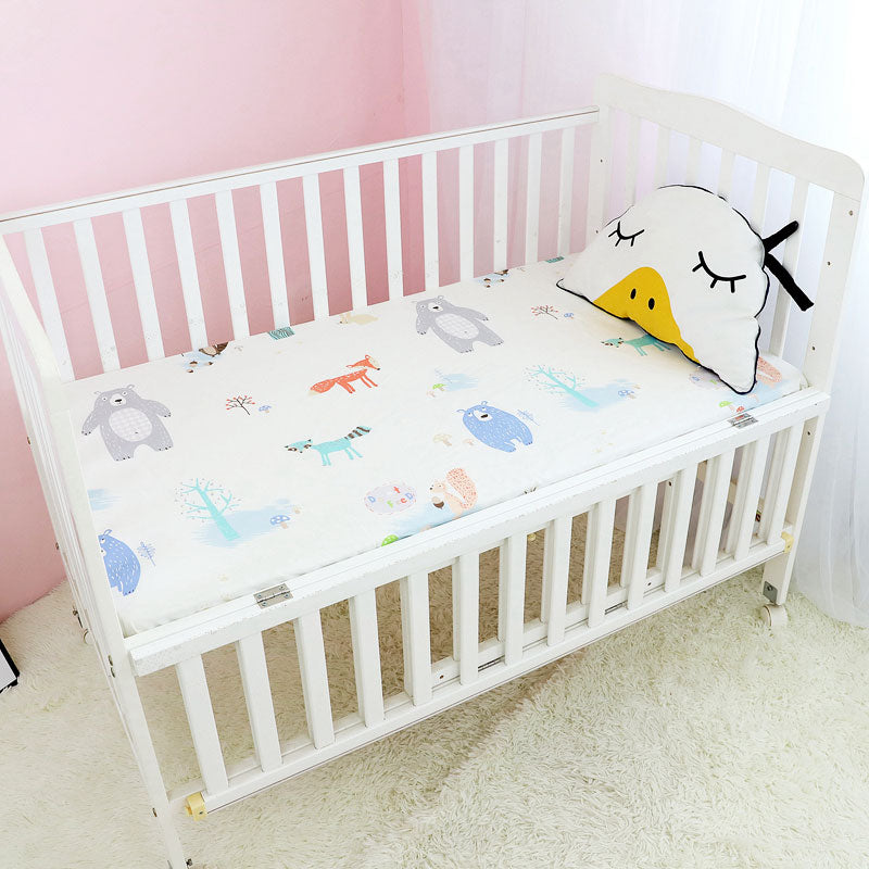 Forest Animals Fitted Cot Sheet Sale Online Australia