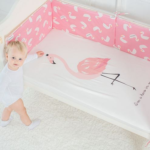 Flamingo 2024 cot sheets